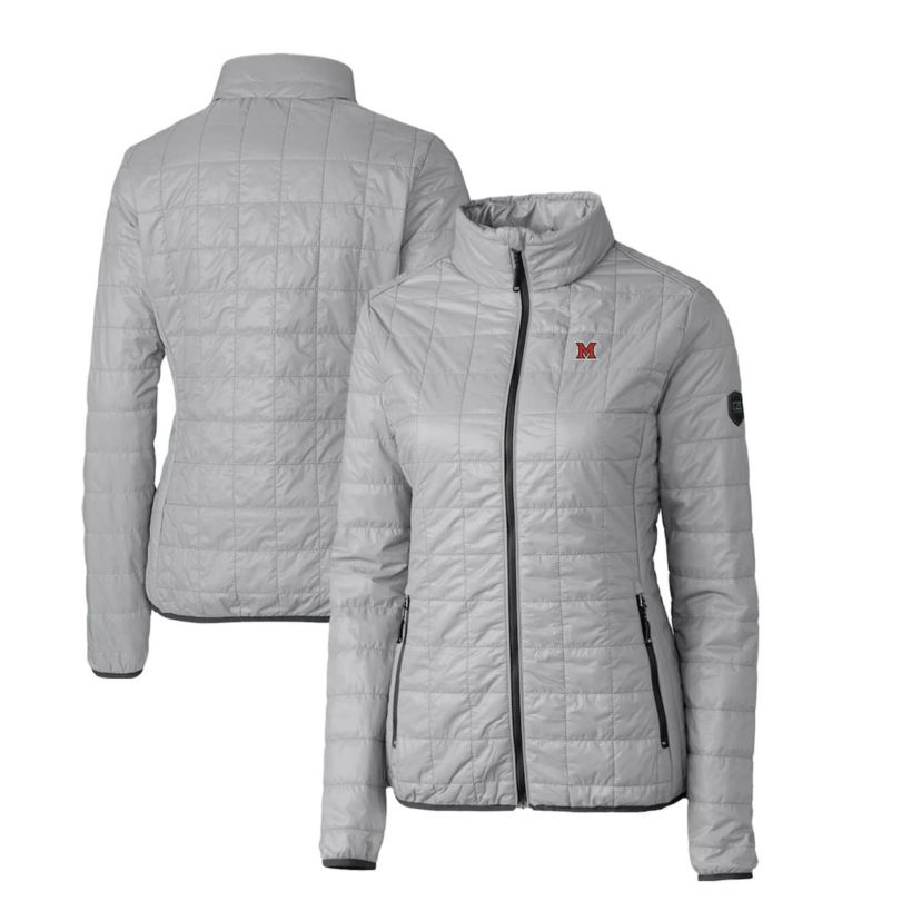 Miami (OH) RedHawks NCAA Miami University RedHawks Rainier Eco Insulated Puffer Full-Zip Jacket