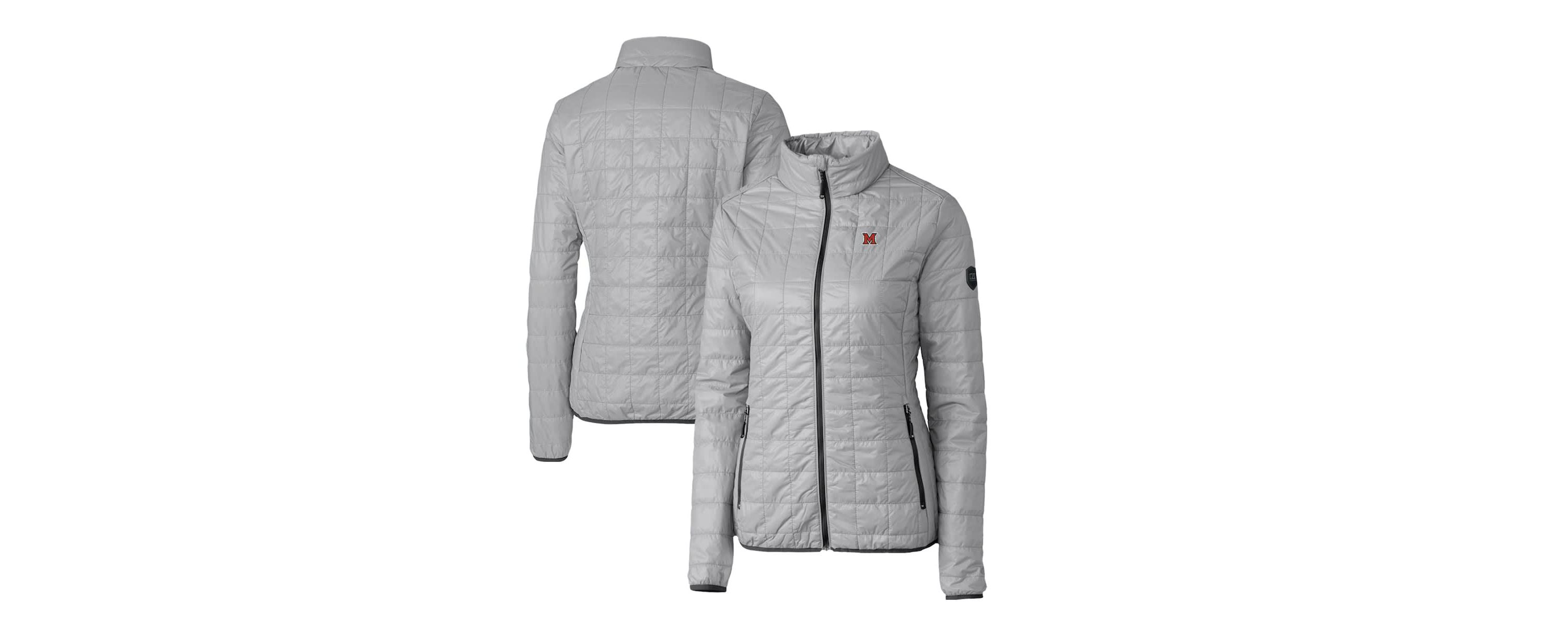 Miami (OH) RedHawks NCAA Miami University RedHawks Rainier Eco Insulated Puffer Full-Zip Jacket