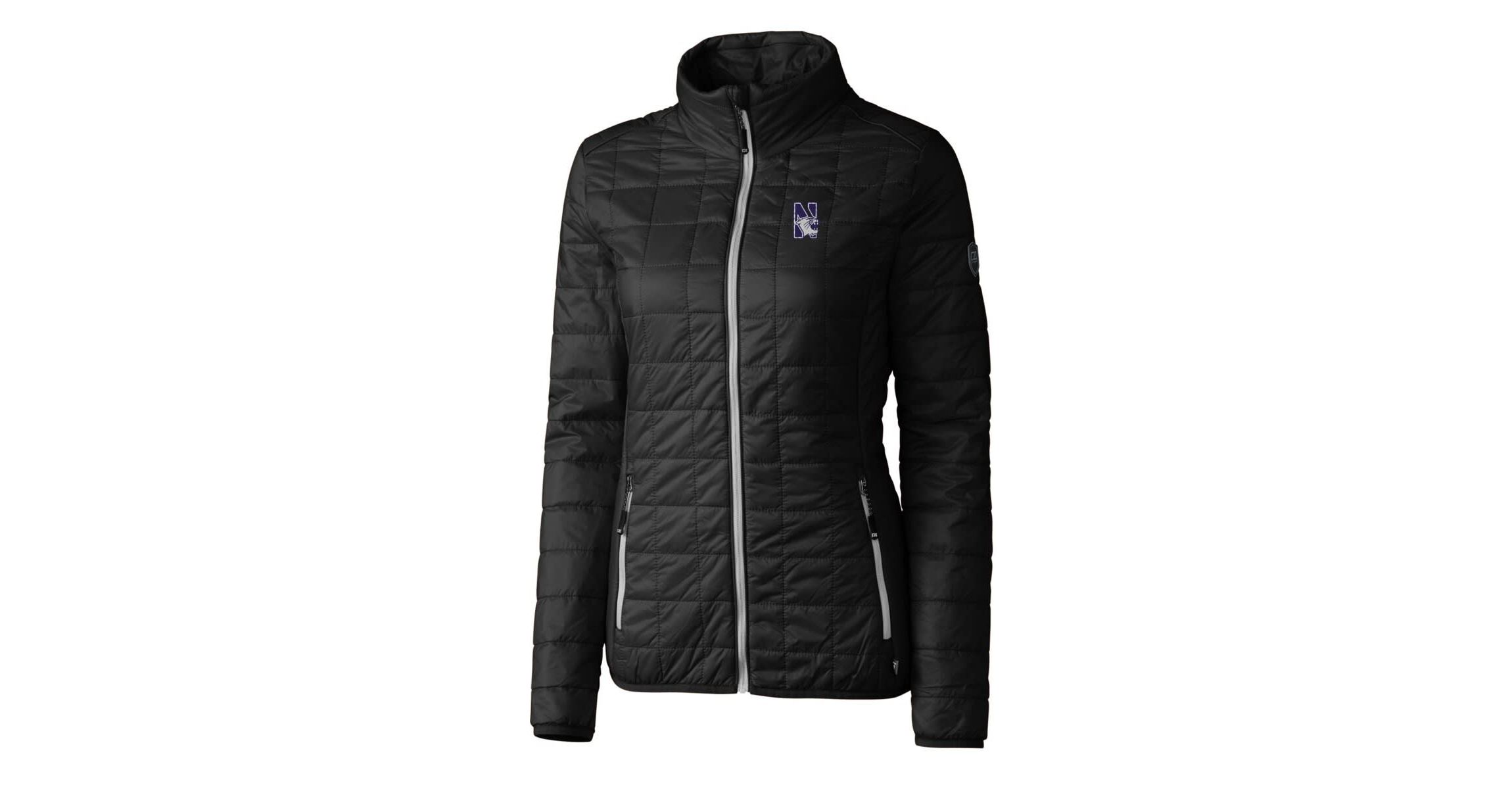 NCAA Northwestern Wildcats Rainier Eco Insulated Puffer Full-Zip Jacket