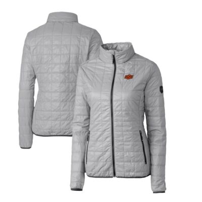 NCAA Oklahoma State Cowboys Rainier Eco Insulated Puffer Full-Zip Jacket