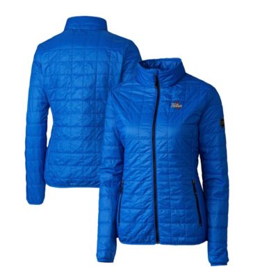 Cutter & Buck Women's NCAA Tulsa Golden Hurricane Rainier Eco Insulated Puffer Full-Zip Jacket, 3XL -  0196994207782