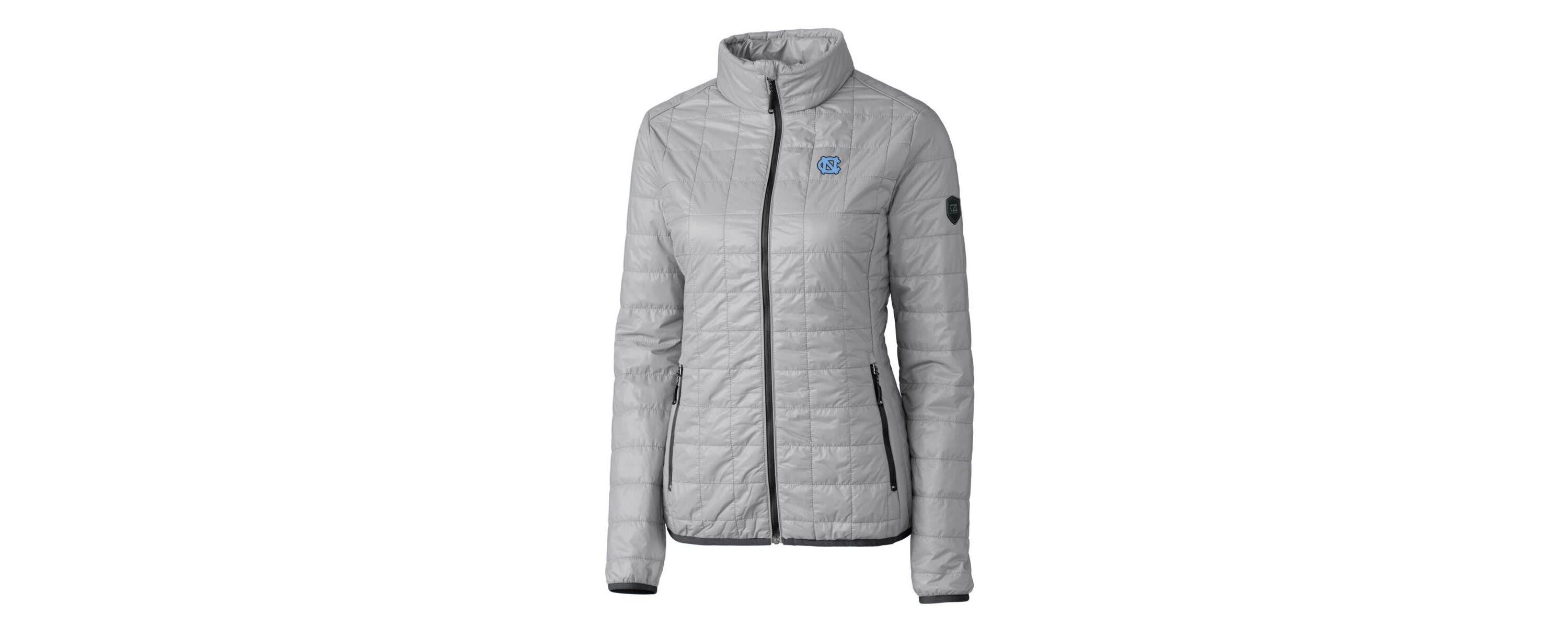 NCAA North Carolina Tar Heels Rainier Eco Insulated Puffer Full-Zip Jacket
