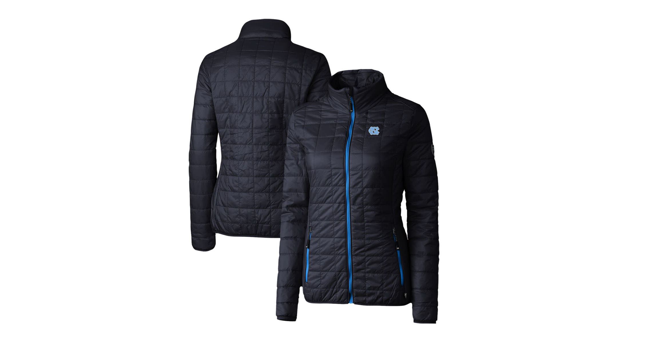 NCAA North Carolina Tar Heels Rainier Eco Insulated Puffer Full-Zip Jacket