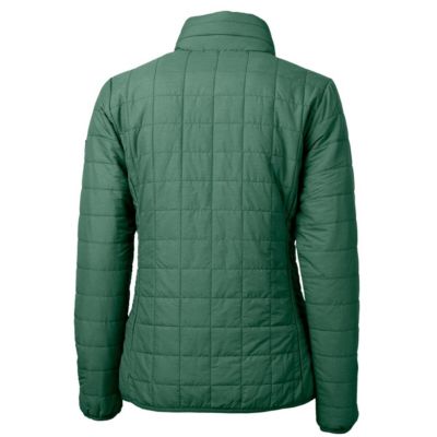 NCAA Heather Charlotte 49ers Rainier Eco Insulated Puffer Full-Zip Jacket