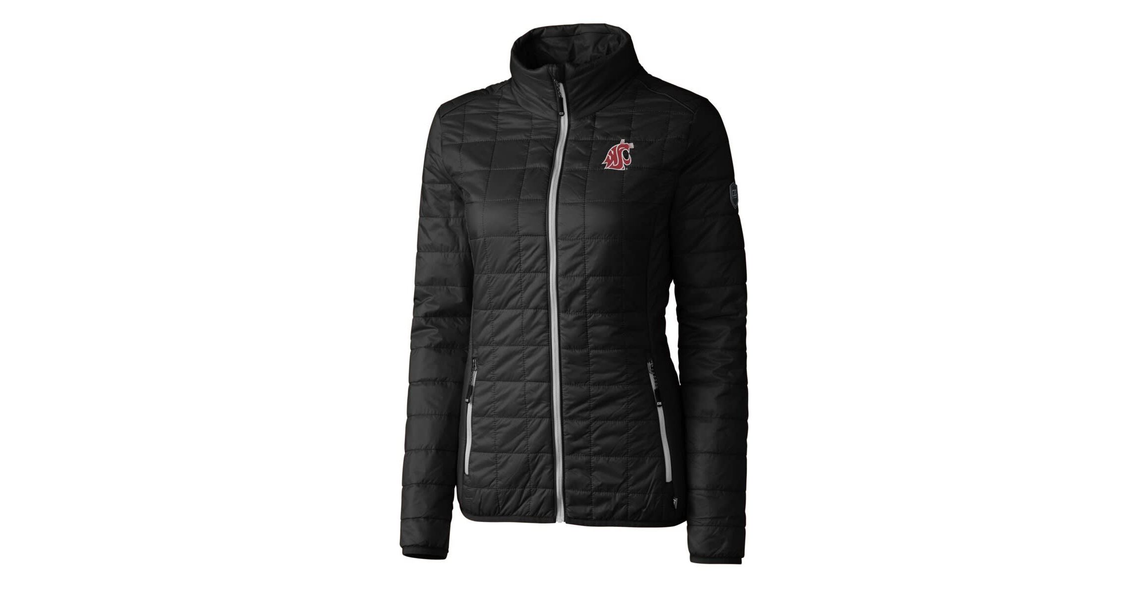 NCAA Washington State Cougars Rainier Eco Insulated Puffer Full-Zip Jacket