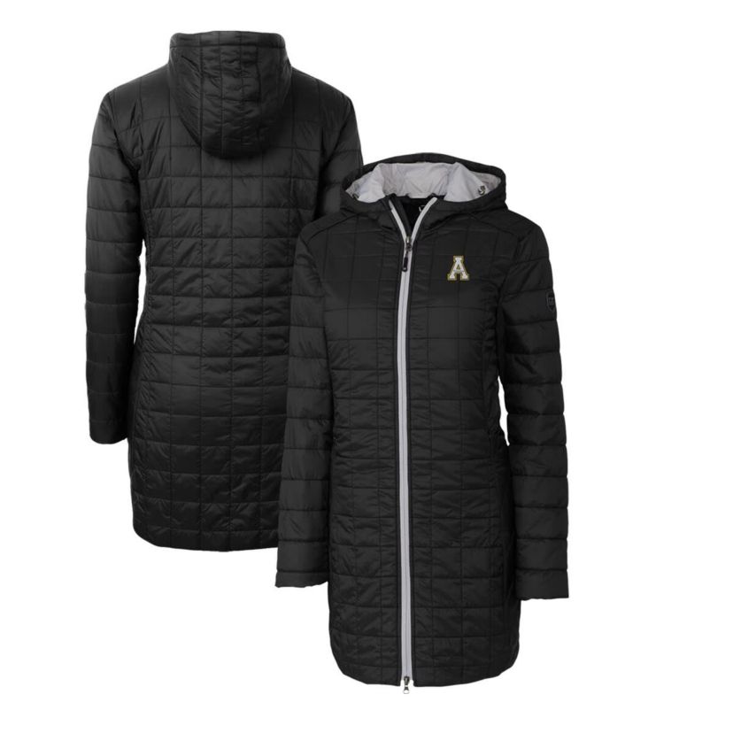 NCAA Appalachian State Mountaineers Rainier Primaloft Eco Hooded Long Coat