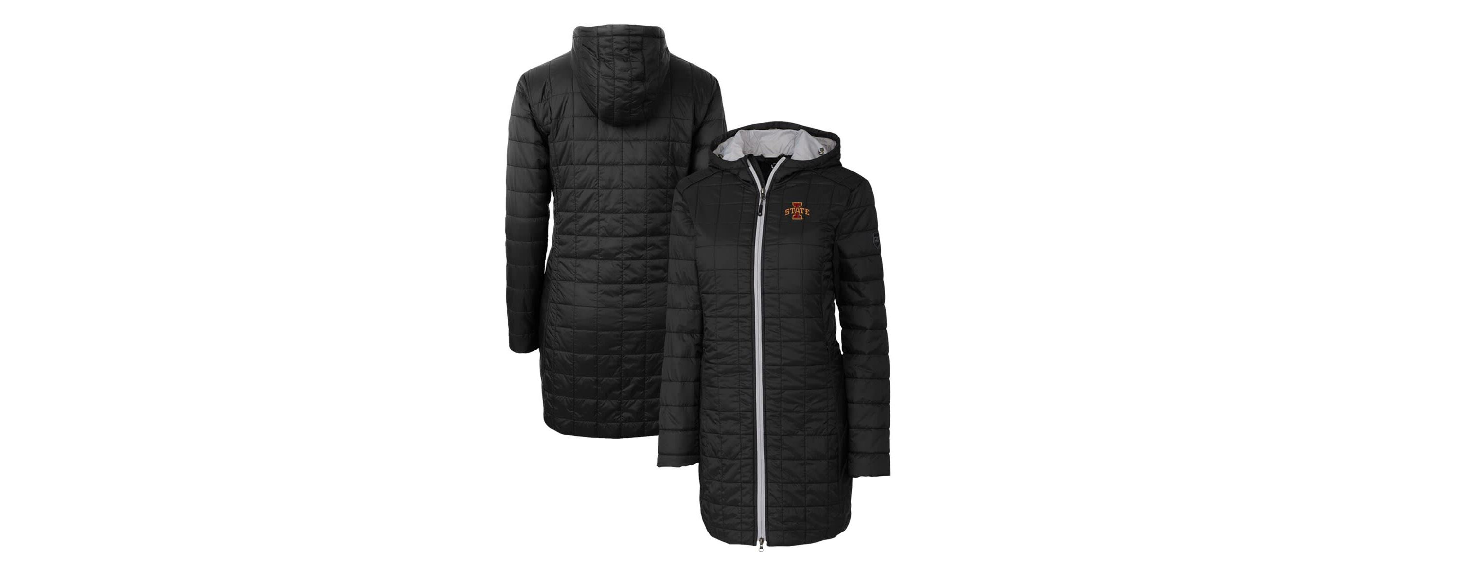 NCAA Iowa State Cyclones Rainier Primaloft Eco Hooded Long Coat