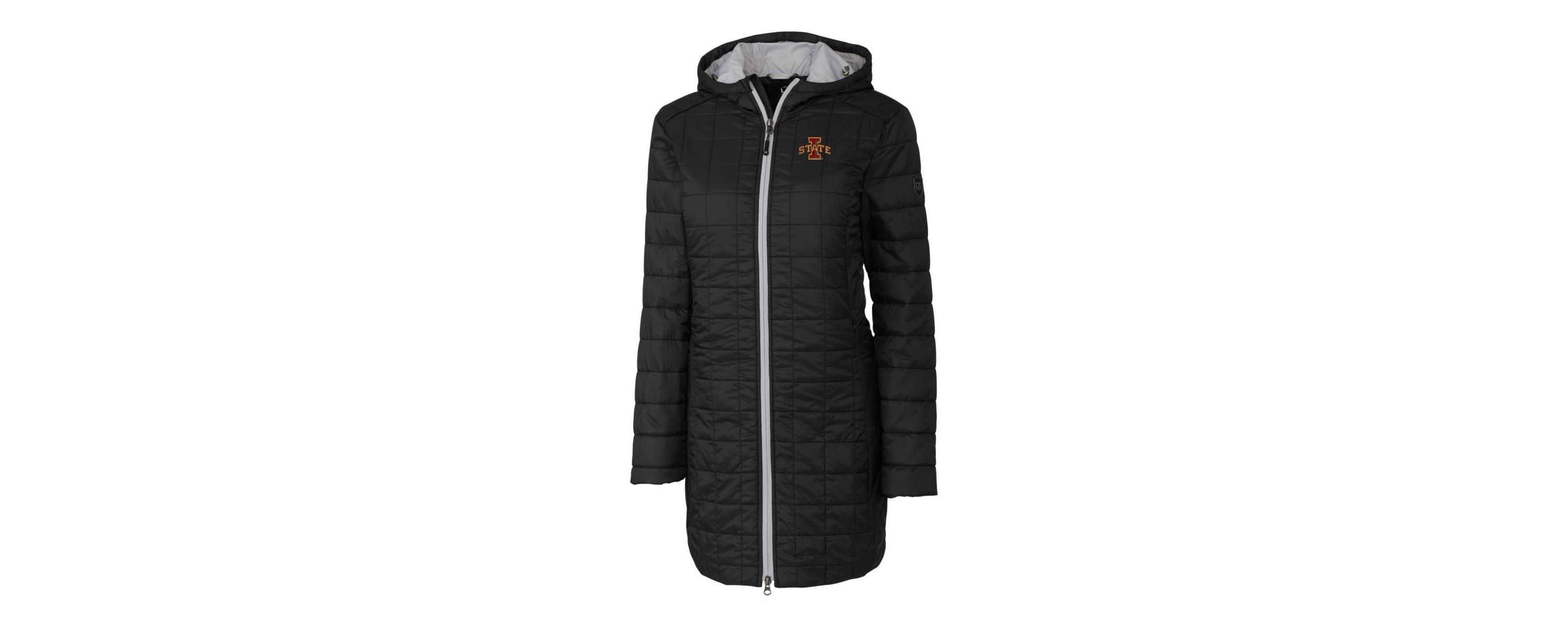 NCAA Iowa State Cyclones Rainier Primaloft Eco Hooded Long Coat