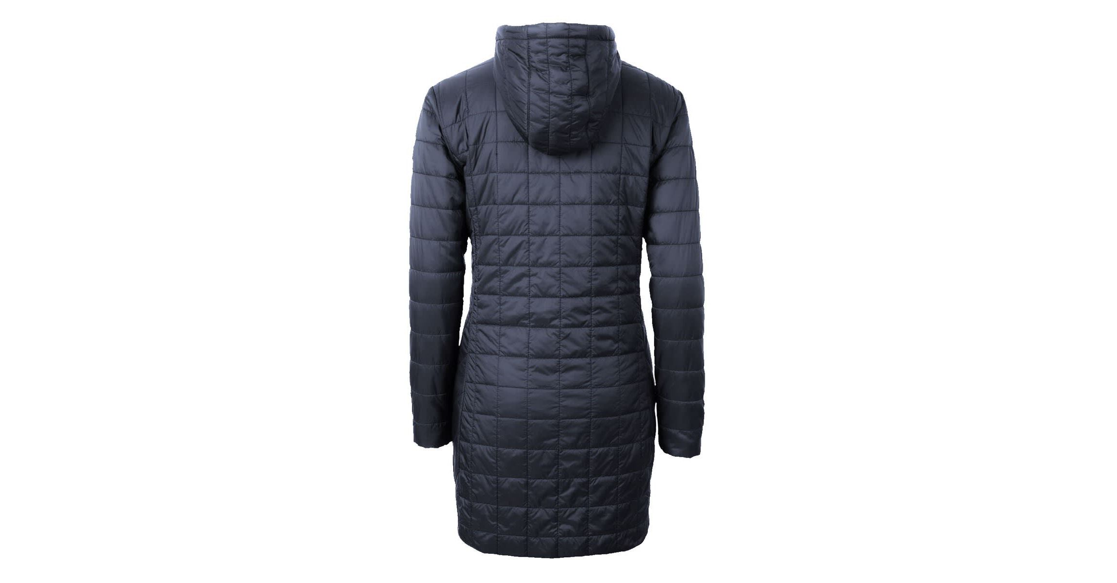 NCAA Heather Jackson State Tigers Rainier Primaloft Eco Hooded Long Coat