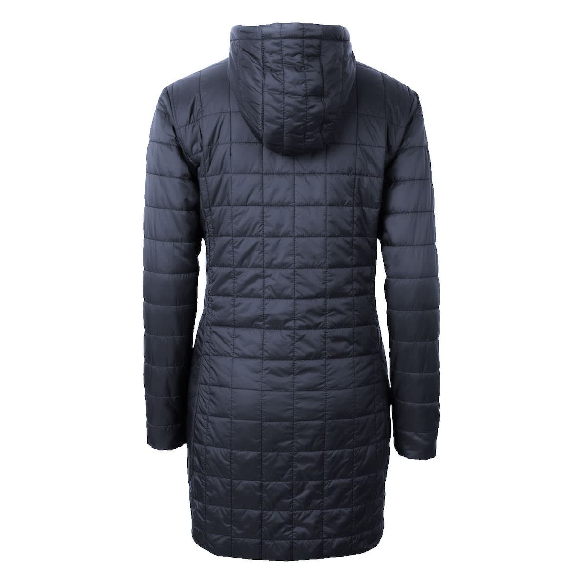 NCAA Heather Michigan Wolverines Rainier Primaloft Eco Hooded Long Coat