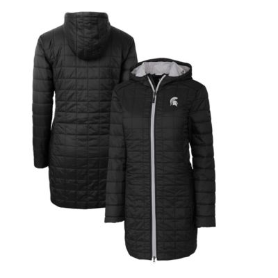 NCAA Michigan State Spartans Rainier Primaloft Eco Hooded Long Coat