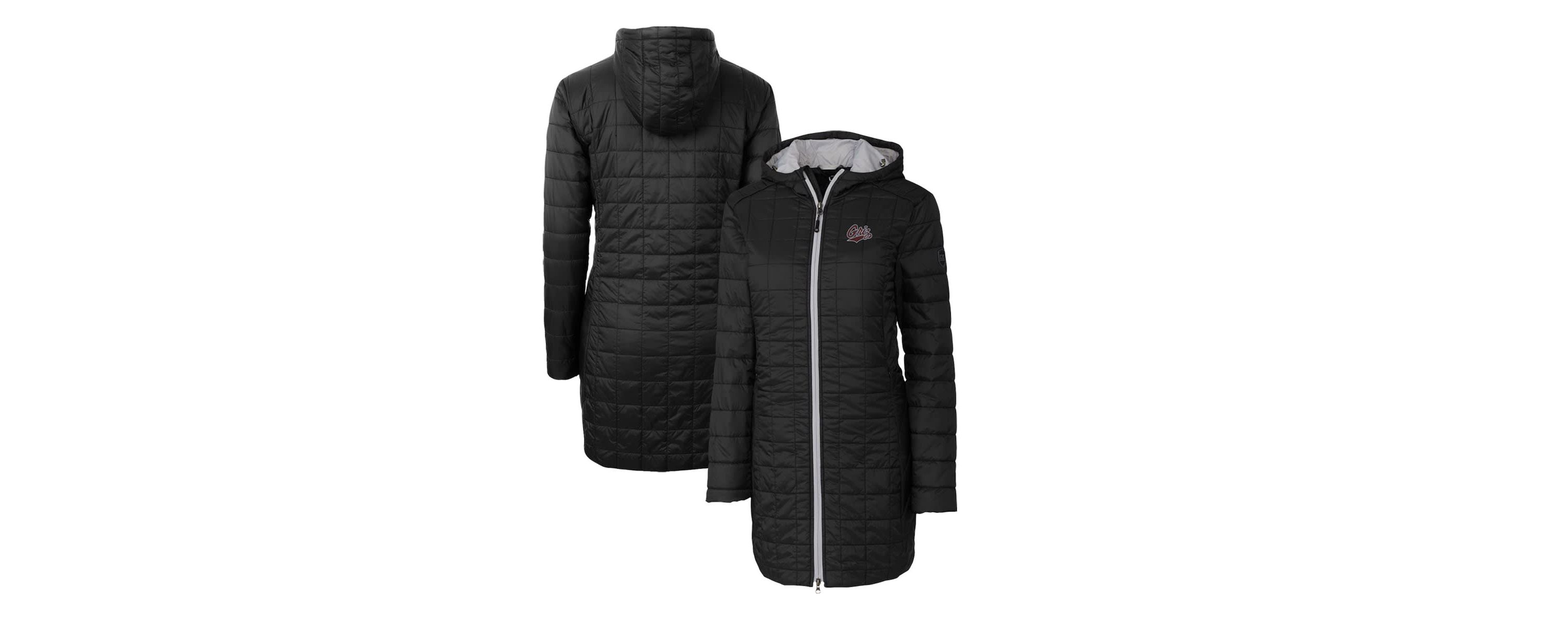 NCAA Montana Grizzlies Rainier Primaloft Eco Hooded Long Coat