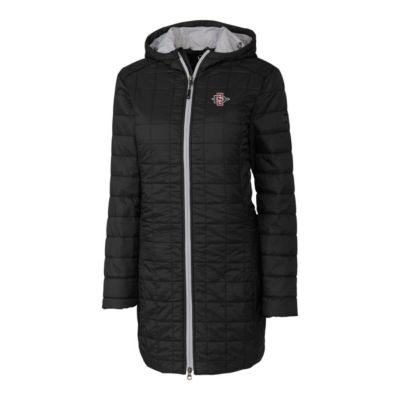 NCAA San Diego State Aztecs Rainier Primaloft Eco Hooded Long Coat