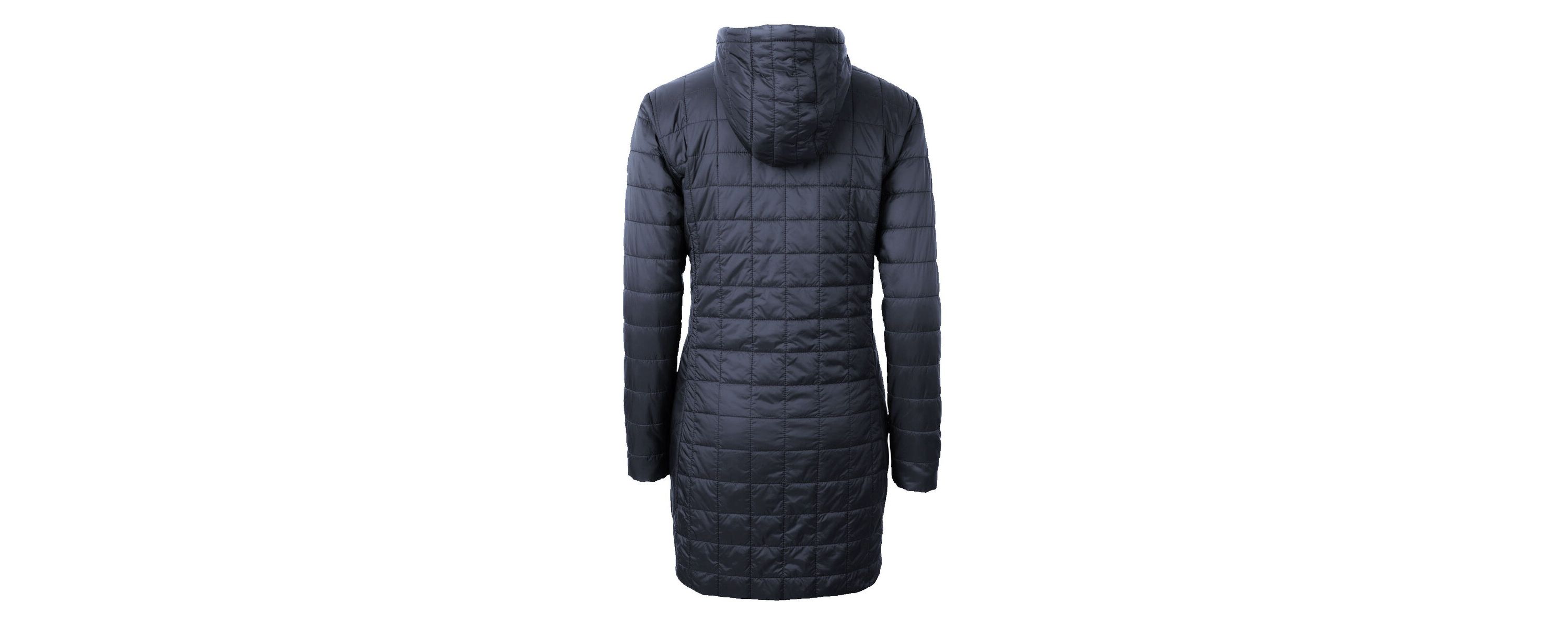 St. Johns Red Storm NCAA Heather St. Johns Storm Rainier Primaloft Eco Hooded Long Coat