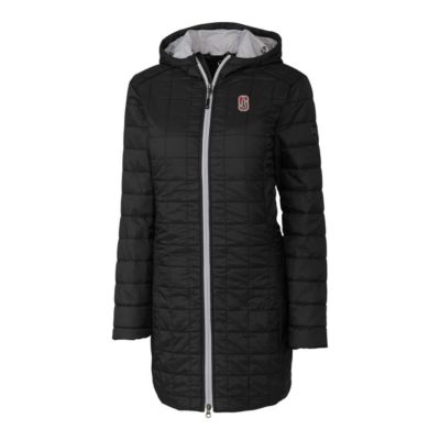 Stanford Cardinal NCAA Rainier Primaloft Eco Hooded Long Coat