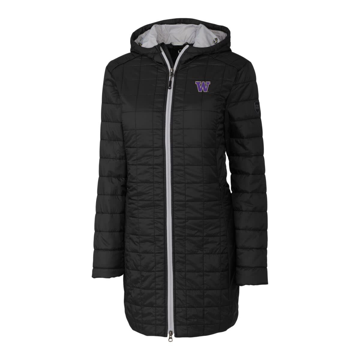 NCAA Washington Huskies Rainier Primaloft Eco Hooded Long Coat
