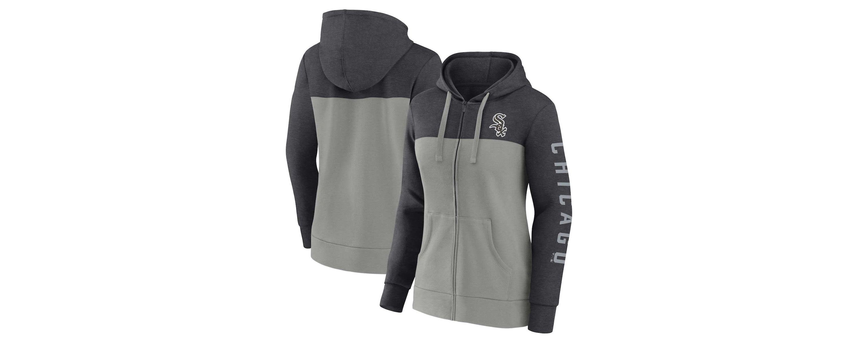 Chicago White Sox MLB Fanatics Chicago Sox City Ties Hoodie Full-Zip Sweatshirt