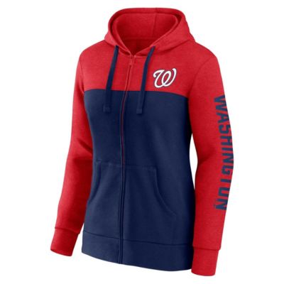 MLB Fanatics Washington Nationals City Ties Hoodie Full-Zip Sweatshirt