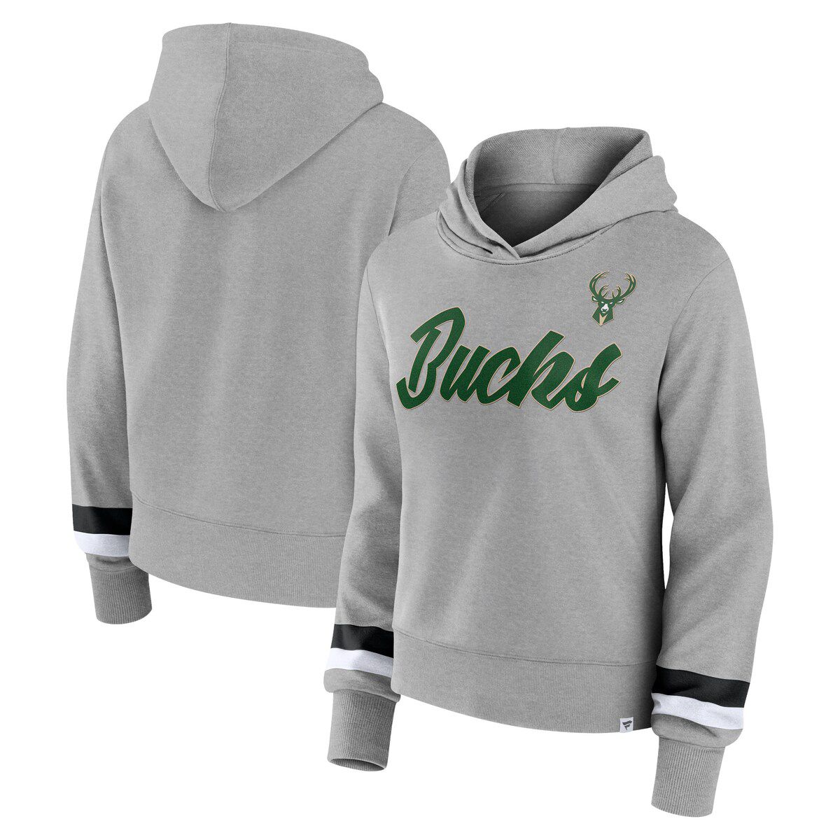 NBA Fanatics Milwaukee Bucks Halftime Pullover Hoodie