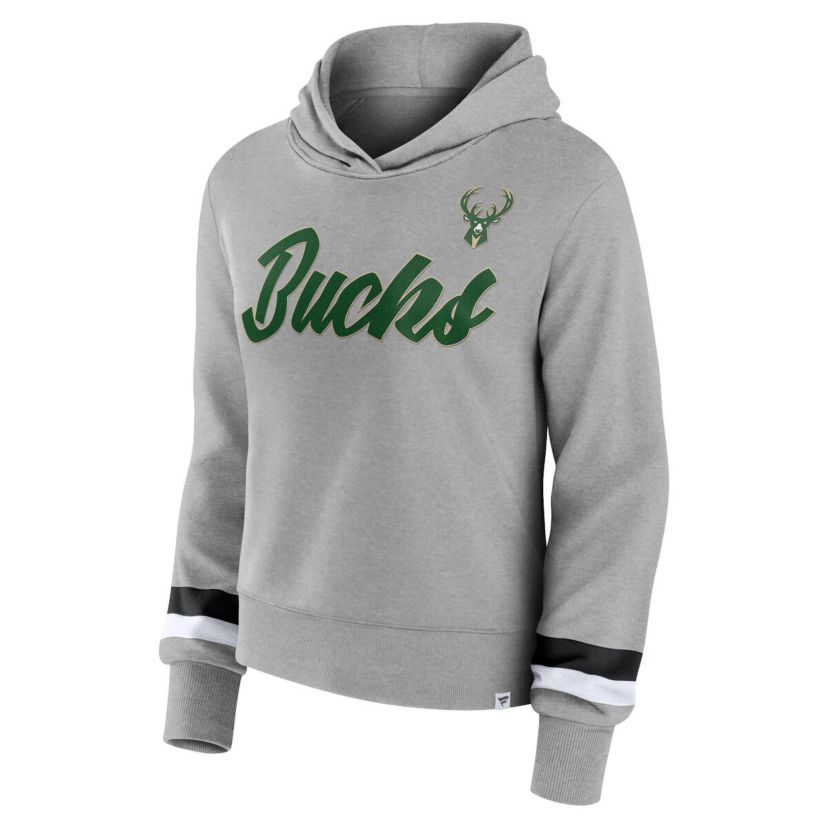 NBA Fanatics Milwaukee Bucks Halftime Pullover Hoodie