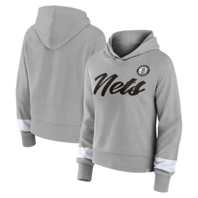 NBA Fanatics Brooklyn Nets Halftime Pullover Hoodie