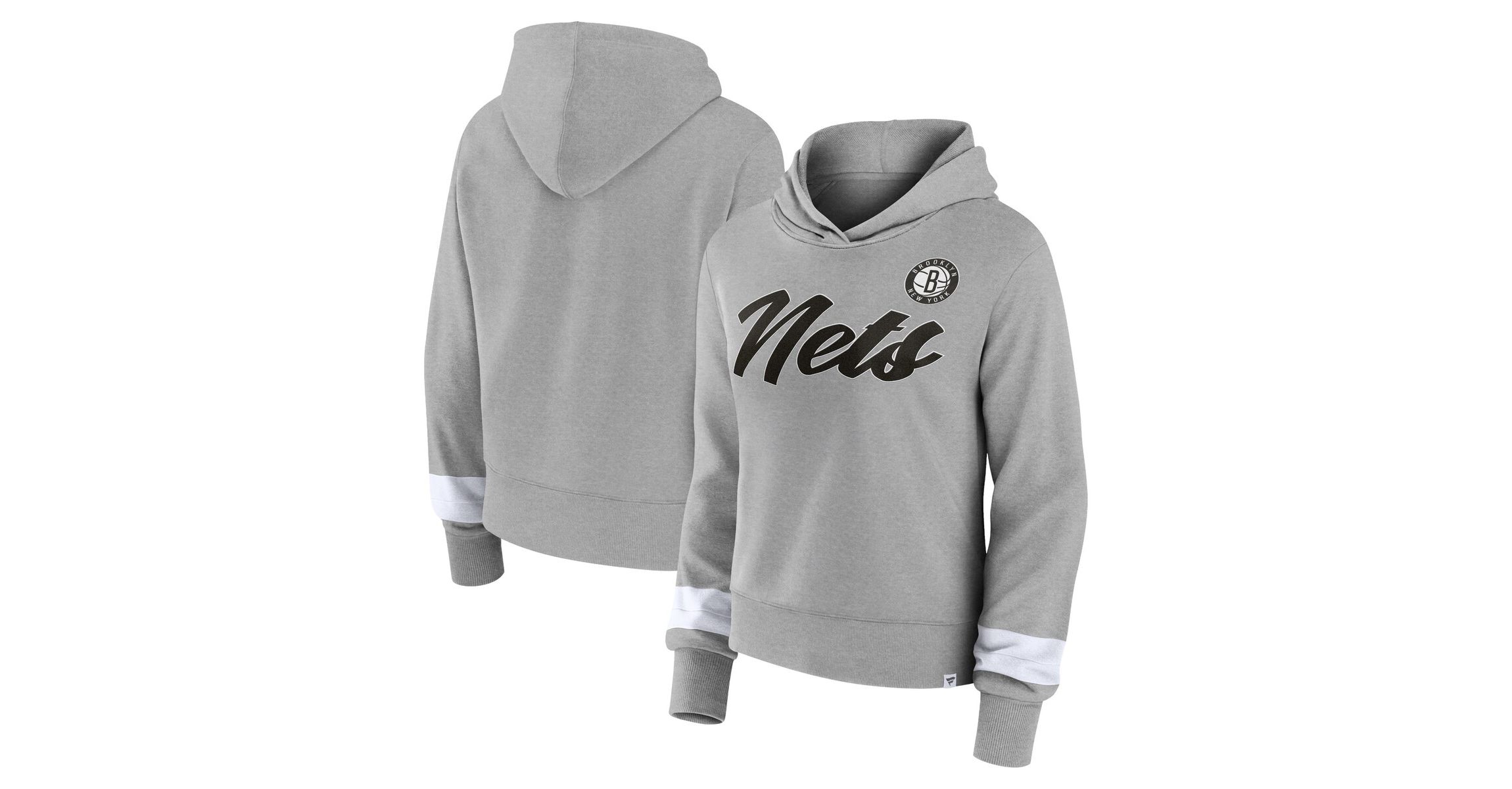NBA Fanatics Brooklyn Nets Halftime Pullover Hoodie