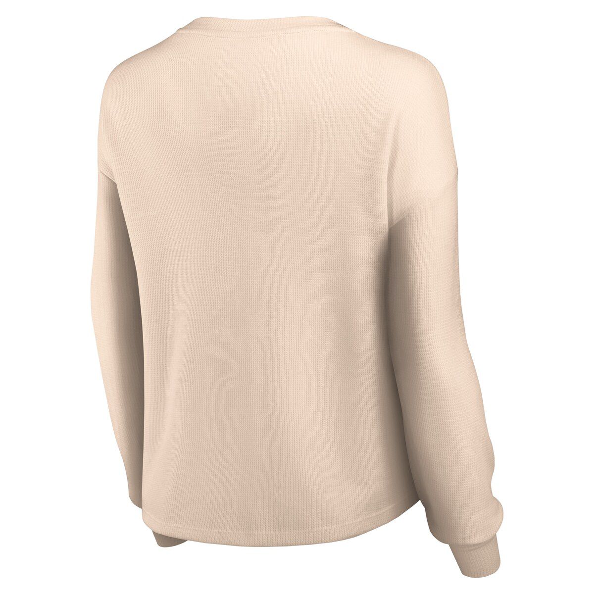 NHL Fanatics Seattle Kraken Go For It Notch Neck Waffle Knit Long Sleeve T-Shirt