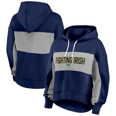 NCAA Fanatics Notre Dame Fighting Irish Filled Stat Sheet Pullover Hoodie