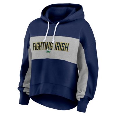 NCAA Fanatics Notre Dame Fighting Irish Filled Stat Sheet Pullover Hoodie