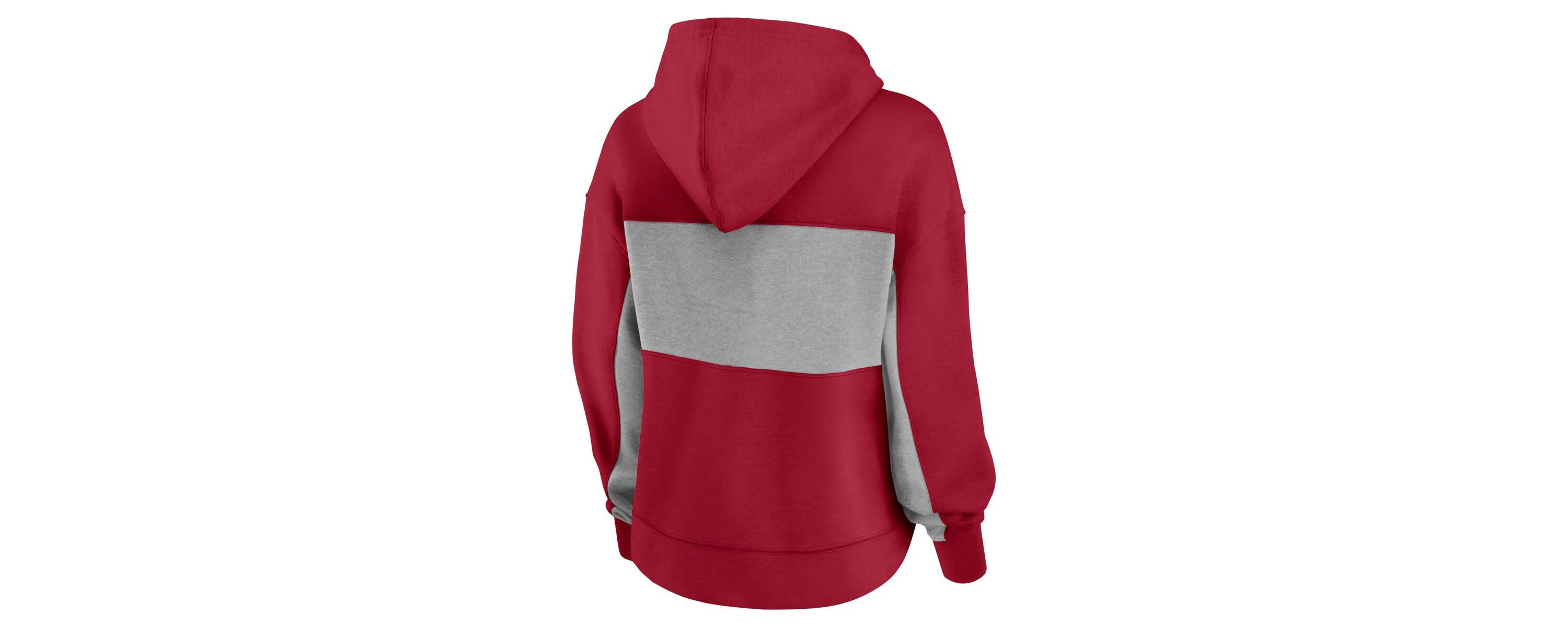 NCAA Fanatics Oklahoma Sooners Filled Stat Sheet Pullover Hoodie