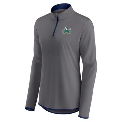 NCAA Fanatics Notre Dame Fighting Irish Corner Quarter-Zip Top