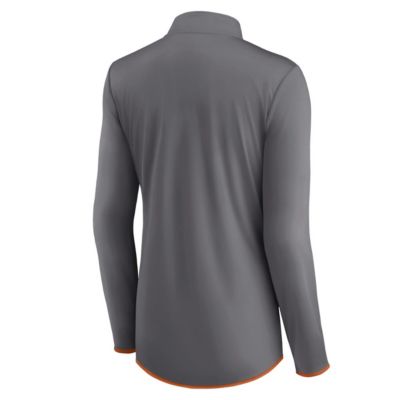 NCAA Fanatics Texas Longhorns Corner Quarter-Zip Top