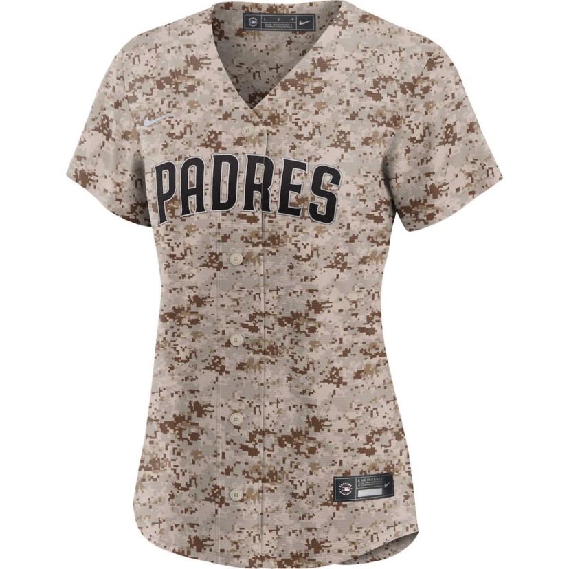 MLB Nike Manny Machado San Diego Padres USMC Alternate Replica Player Jersey