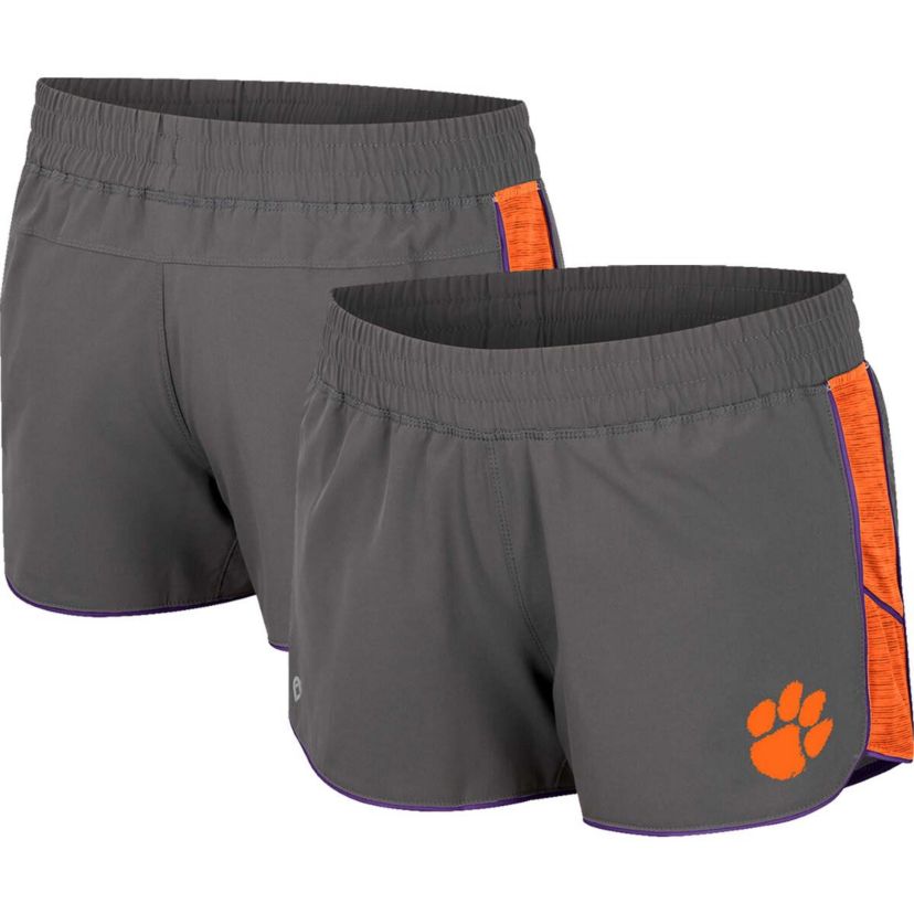 NCAA Clemson Tigers Pull The Switch Running Shorts