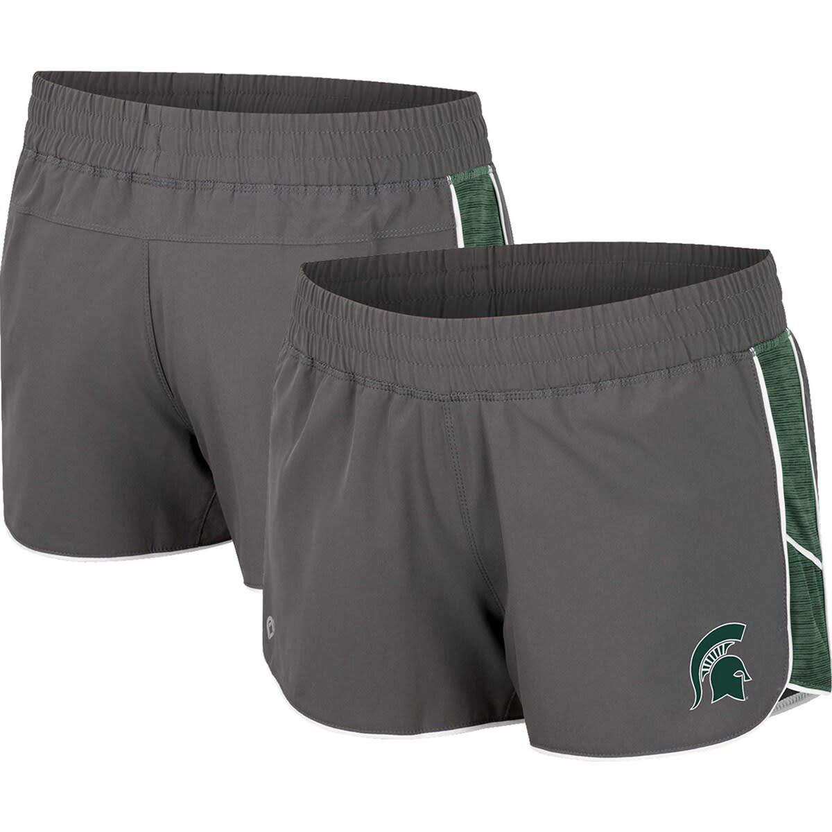 NCAA Michigan State Spartans Pull The Switch Running Shorts