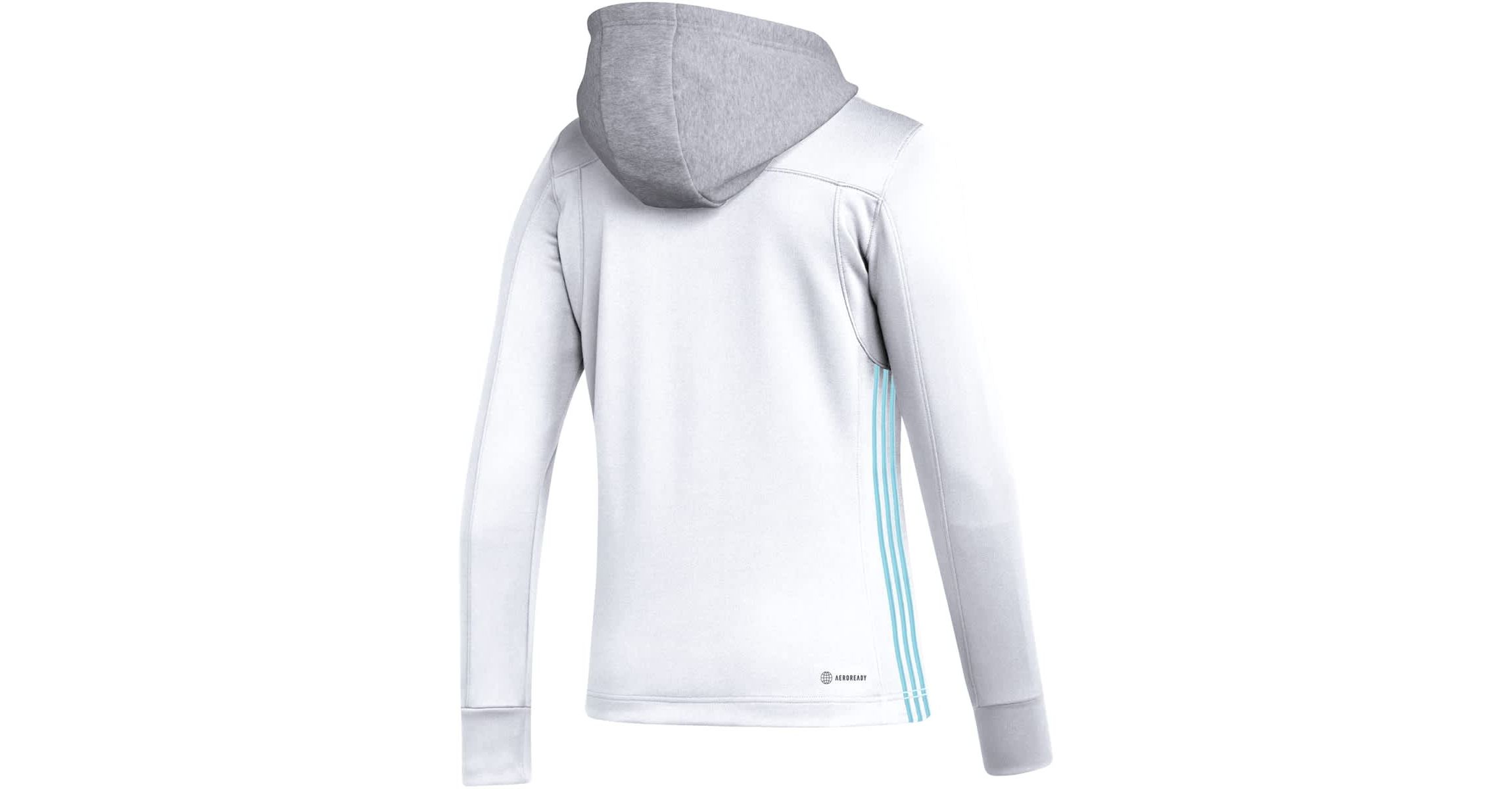 NHL Seattle Kraken Refresh Skate Lace AEROREADY Pullover Hoodie