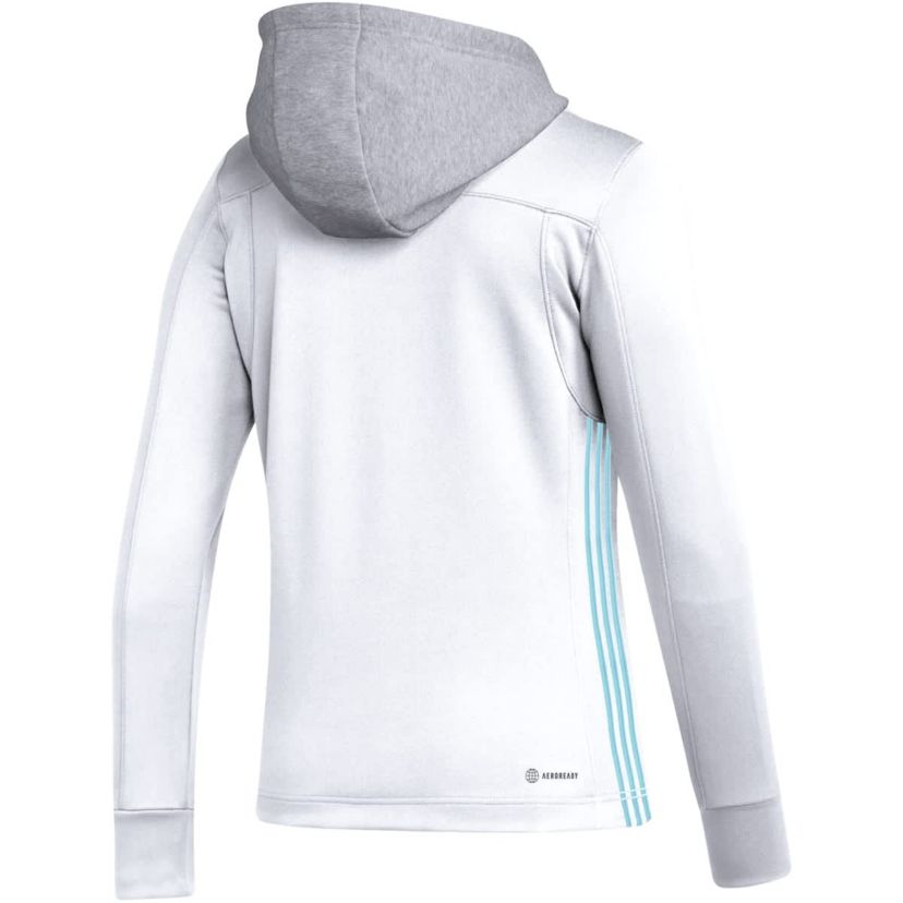 NHL Seattle Kraken Refresh Skate Lace AEROREADY Pullover Hoodie