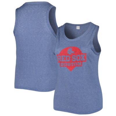 Boston Red Sox MLB Plus High Neck Tri-Blend Tank Top