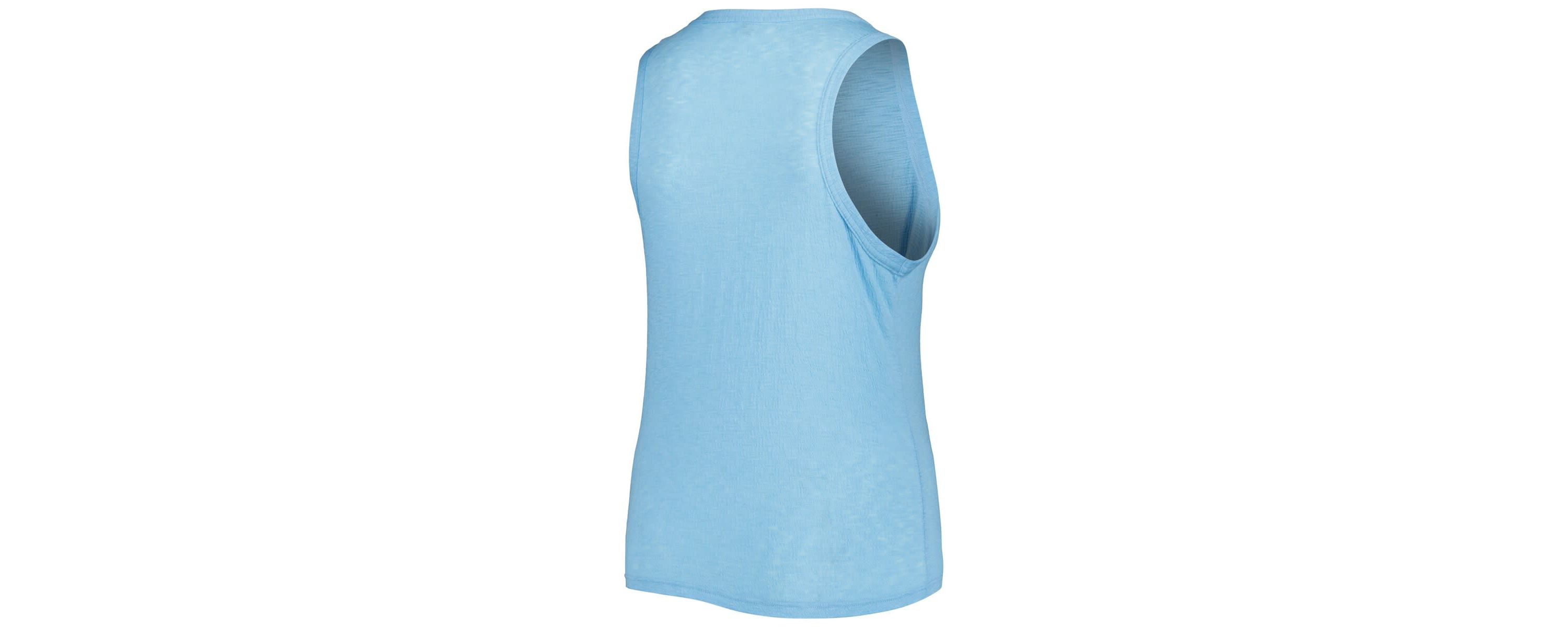 MLB Kansas City Royals Plus Size High Neck Tri-Blend Tank Top