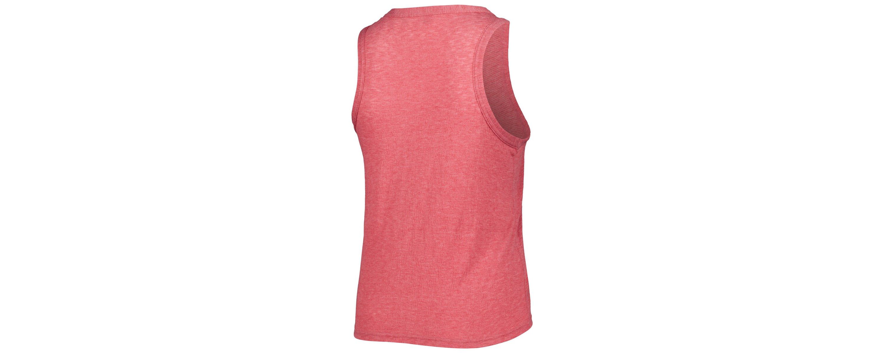 MLB Los Angeles Angels Plus Size High Neck Tri-Blend Tank Top