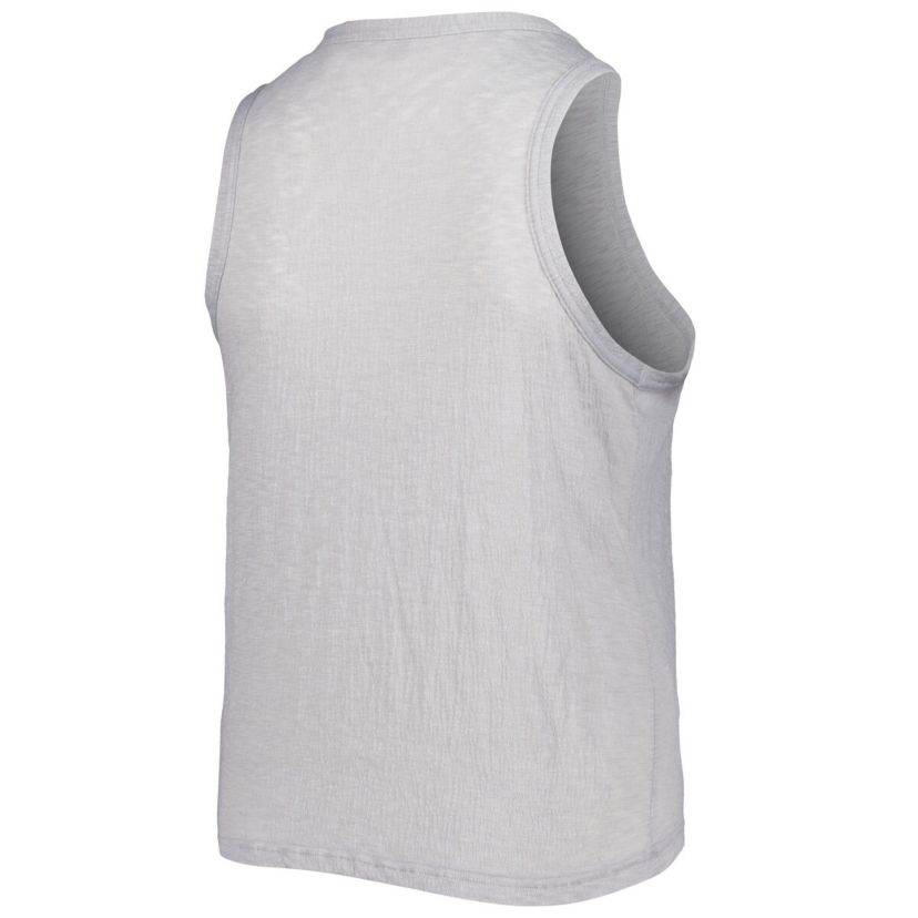 MLB San Diego Padres Plus Size High Neck Tri-Blend Tank Top