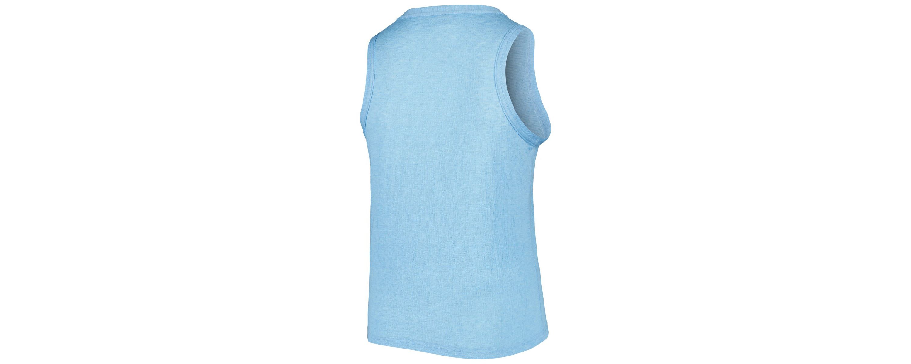 Toronto Blue Jays MLB Toronto Jays Plus Size High Neck Tri-Blend Tank Top