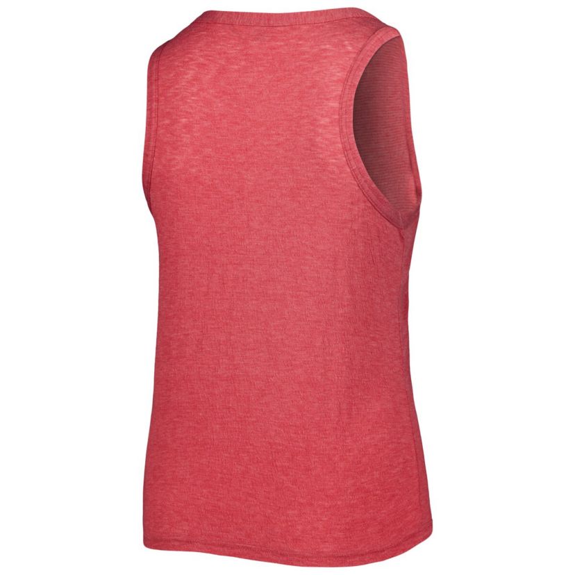 MLB Texas Rangers Plus Size High Neck Tri-Blend Tank Top