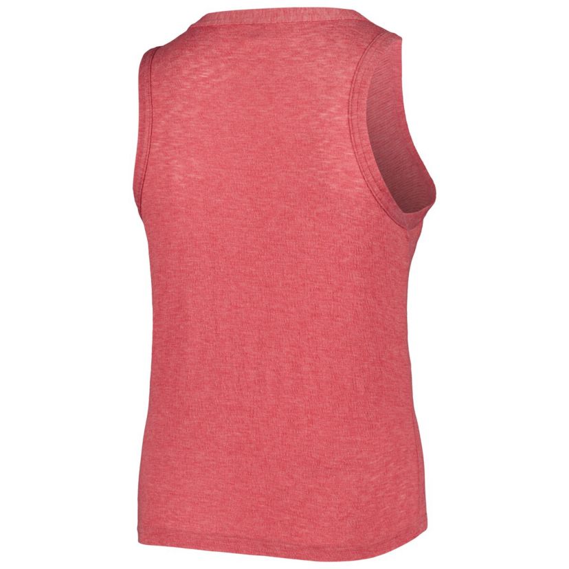 MLB Washington Nationals Plus Size High Neck Tri-Blend Tank Top