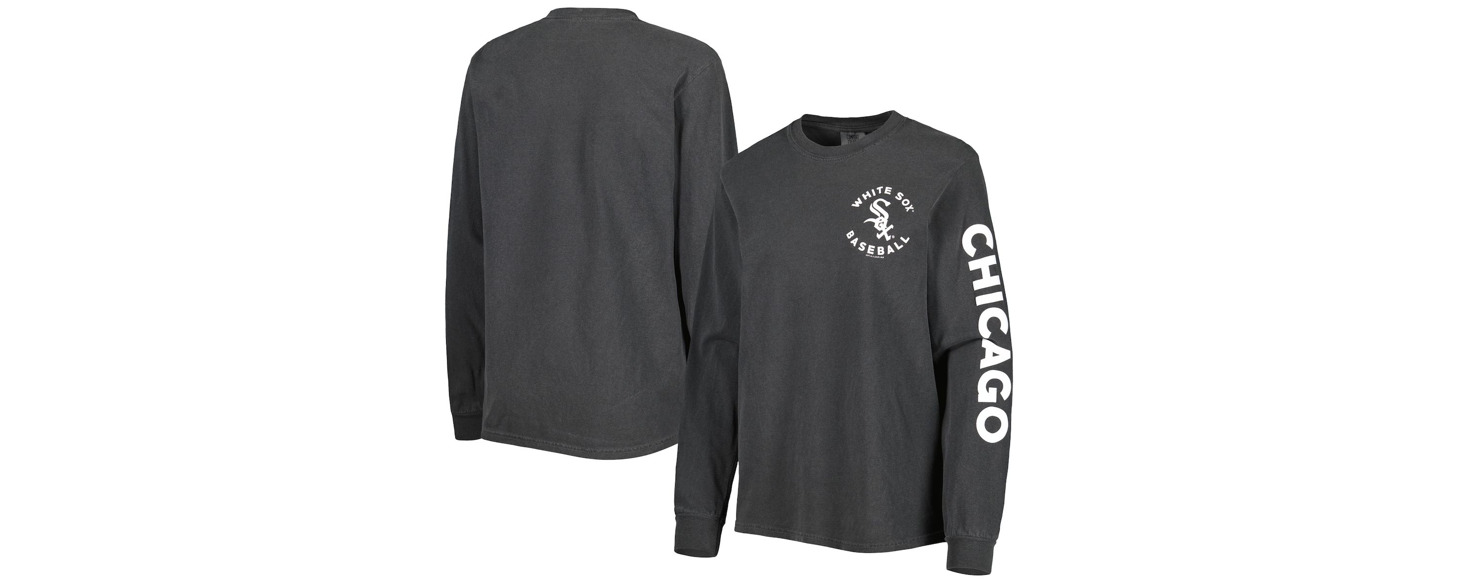 Chicago White Sox MLB Chicago Sox Team Pigment Dye Long Sleeve T-Shirt