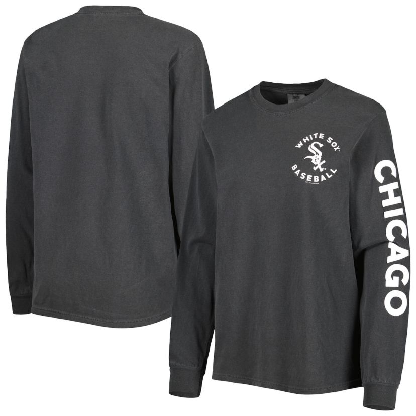 Chicago White Sox MLB Chicago Sox Team Pigment Dye Long Sleeve T-Shirt