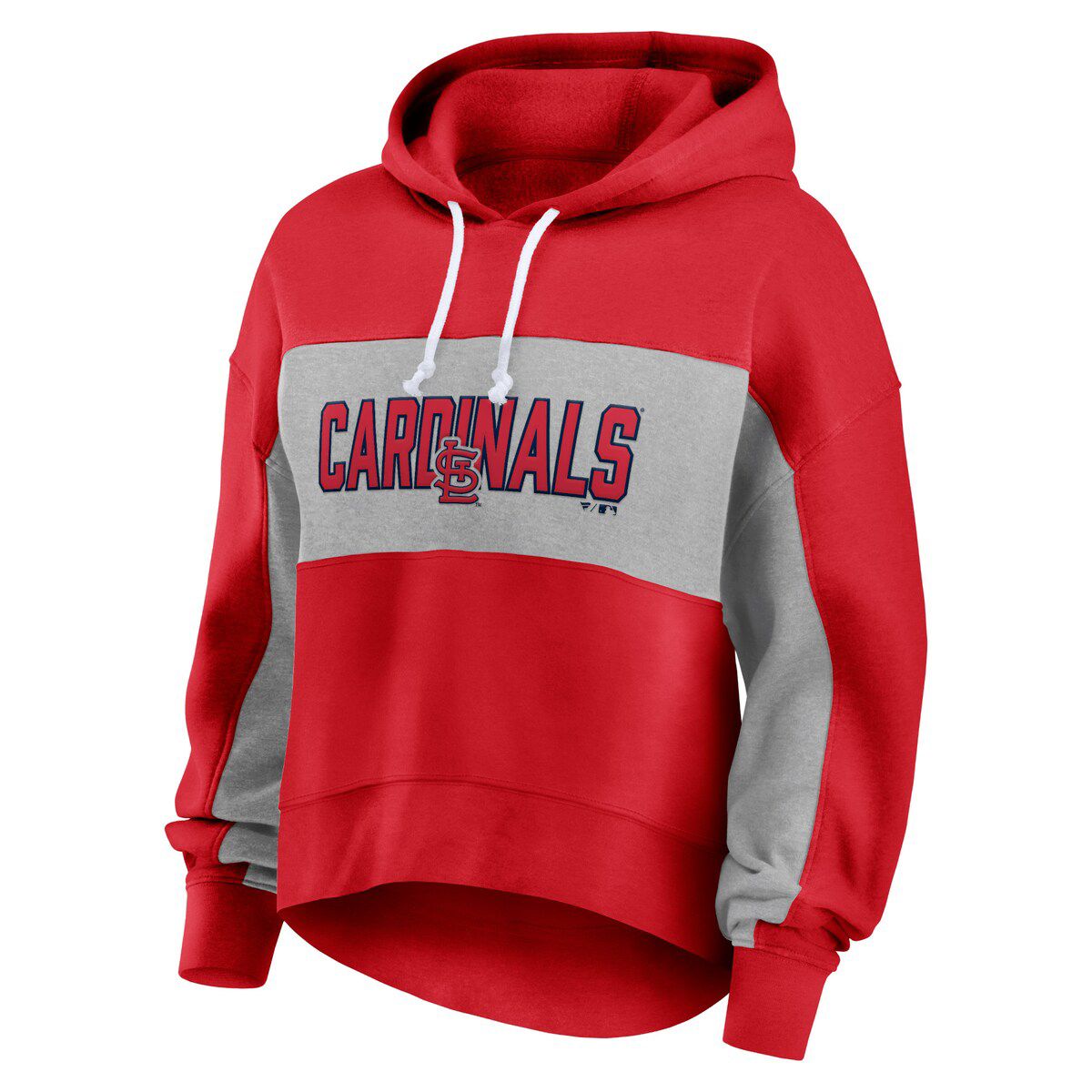 MLB Fanatics St. Louis Cardinals Filled Stat Sheet Pullover Hoodie