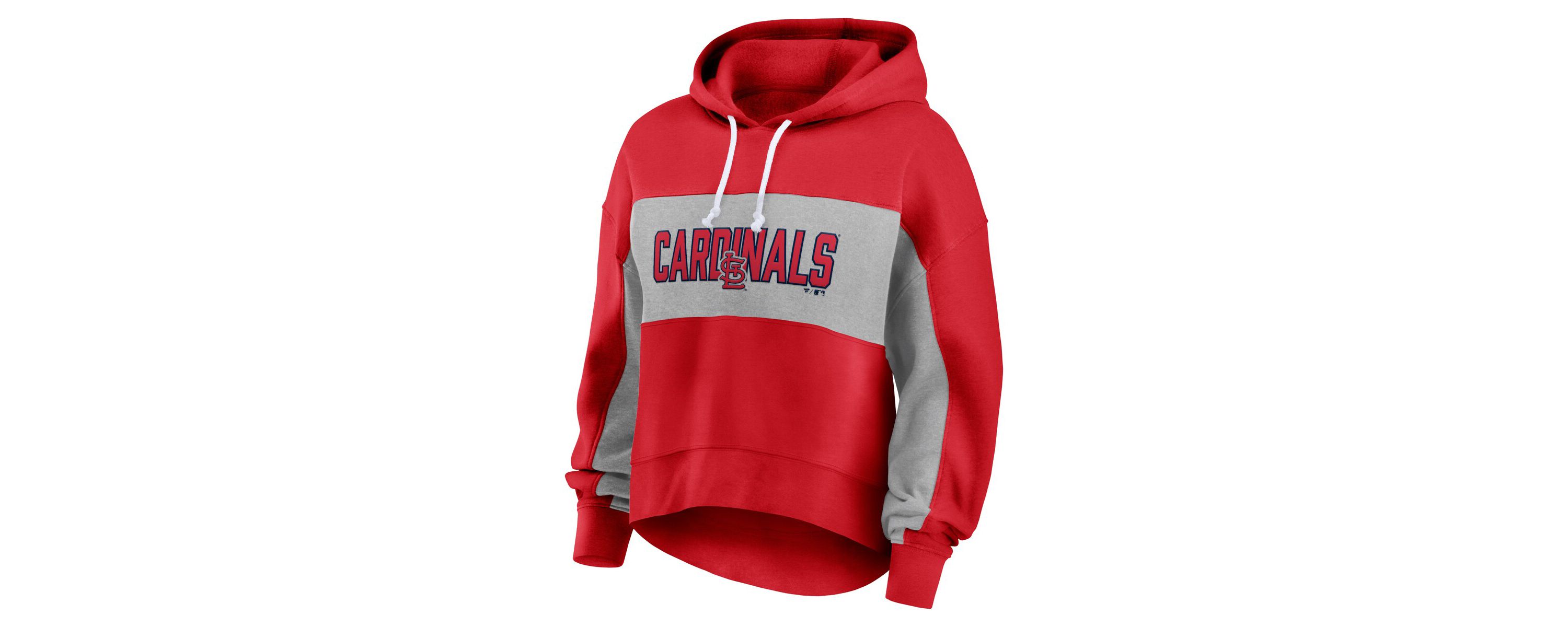 MLB Fanatics St. Louis Cardinals Filled Stat Sheet Pullover Hoodie