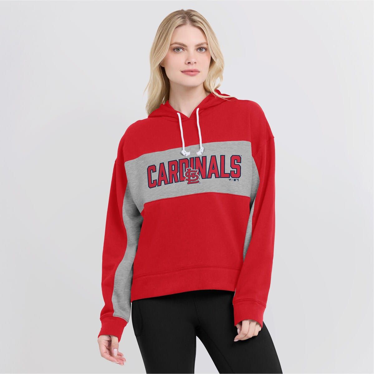 MLB Fanatics St. Louis Cardinals Filled Stat Sheet Pullover Hoodie