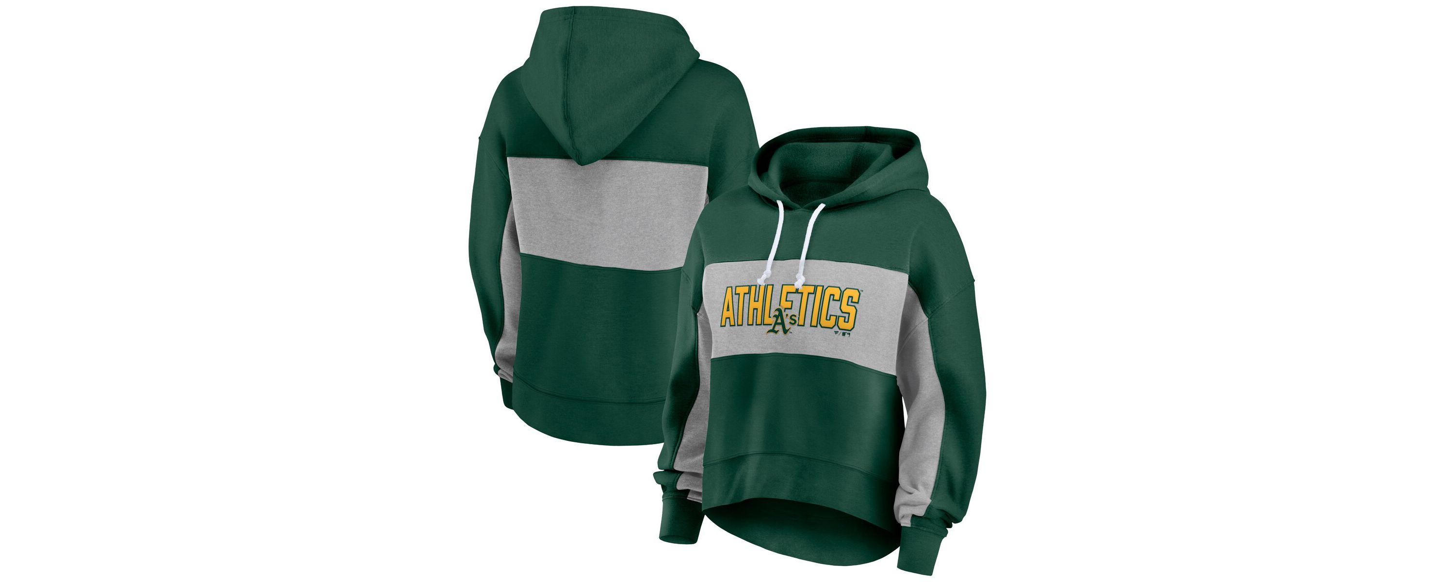 Oakland Athletics MLB Fanatics Athletics Filled Stat Sheet Pullover Hoodie